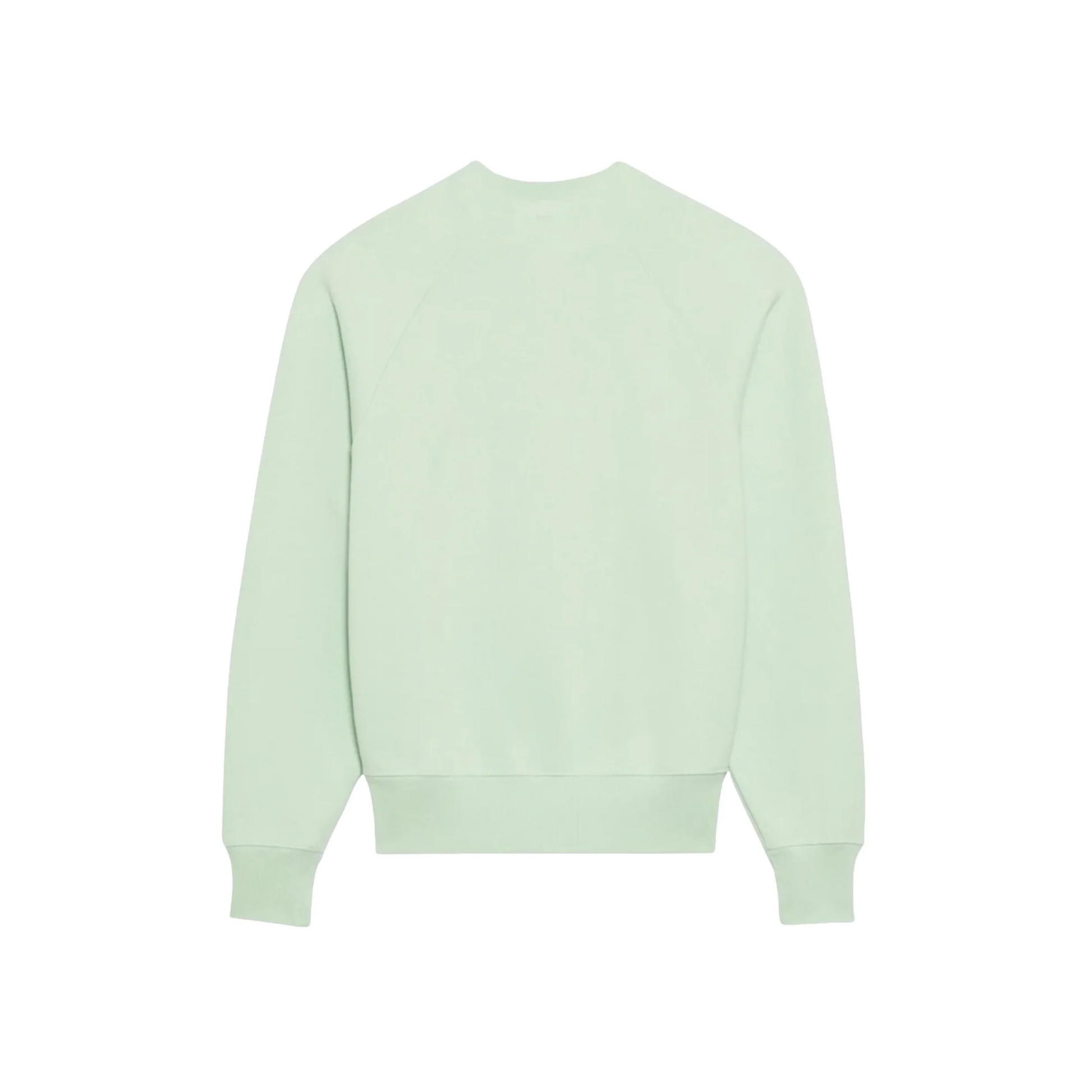 AMI PARIS ADC Tonal Boxy Fit Crewneck Aqua SS22 Back