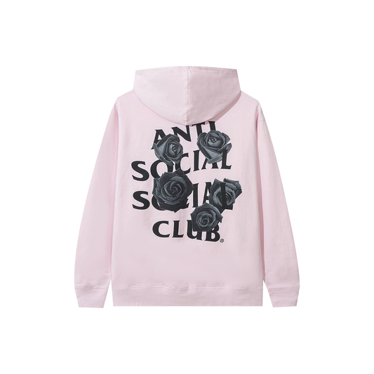 Anti Social Social Club Bat Emoji Hoodie Pink Back