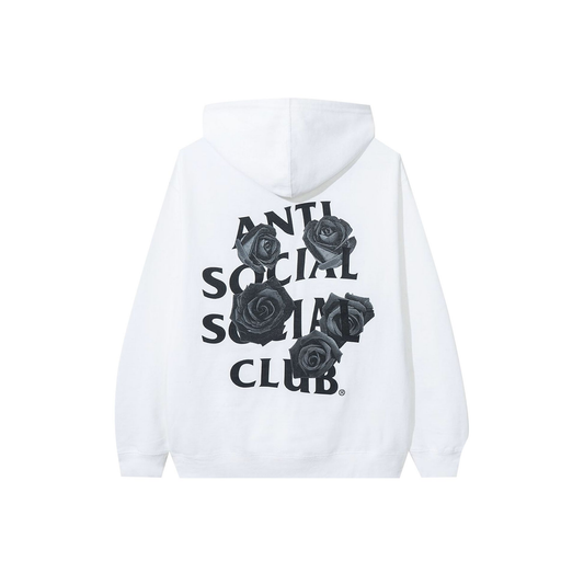 Anti Social Social Club Bat Emoji Hoodie White Back