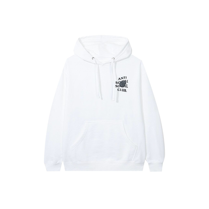 Anti Social Social Club Bat Emoji Hoodie White Front