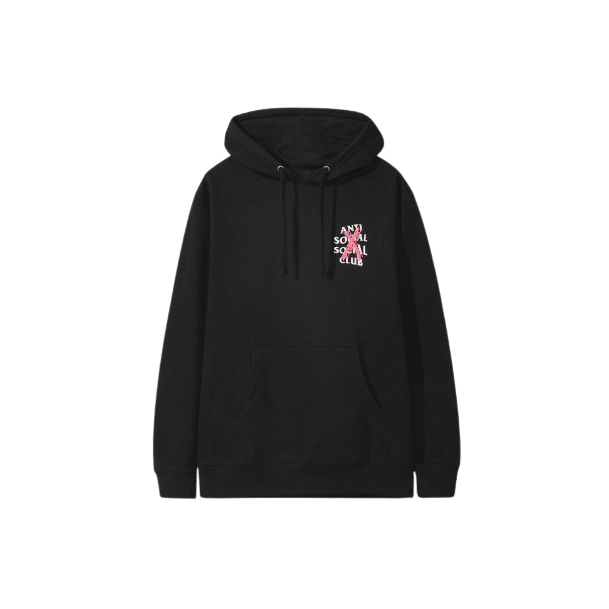 Anti Social Social Club Cancelled Hoodie Black Front