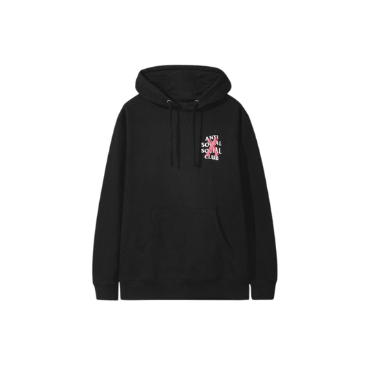 Anti Social Social Club Cancelled Hoodie Black Front