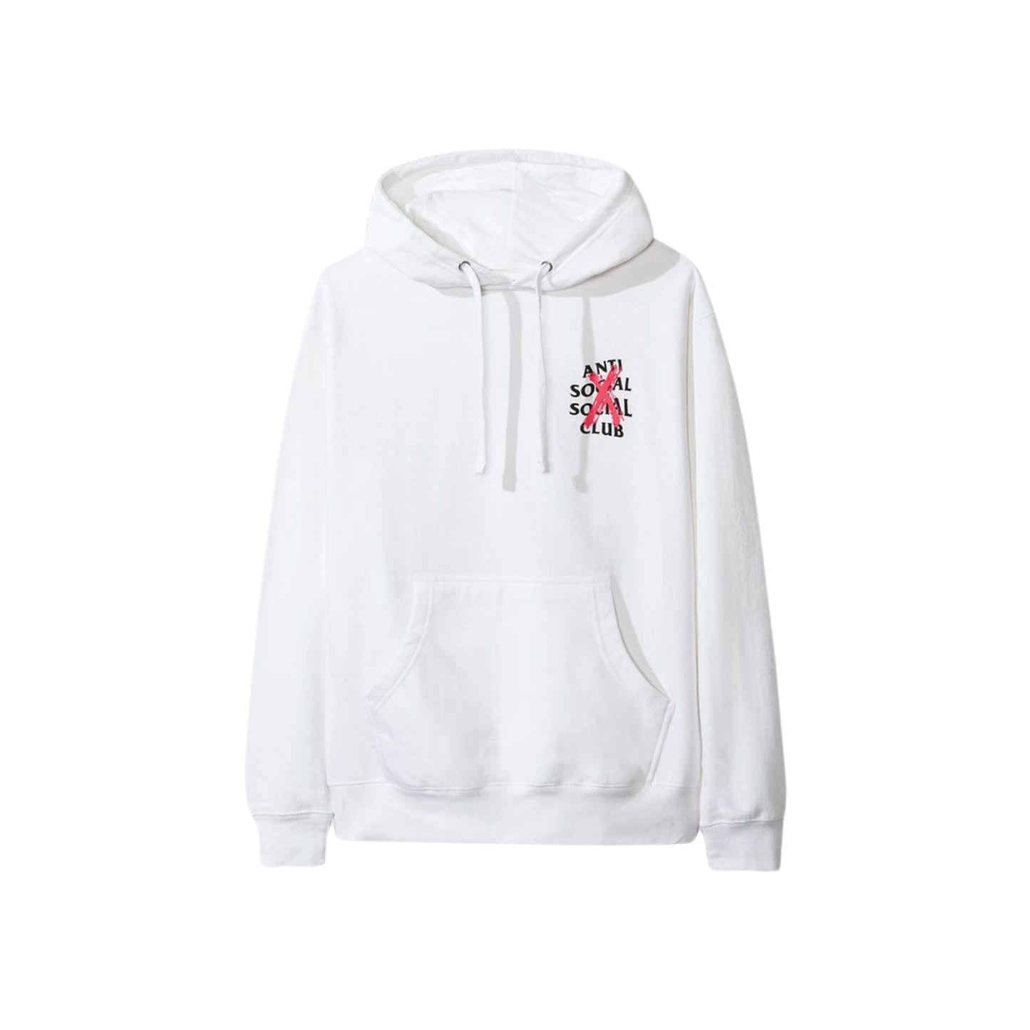 Anti Social Social Club Cancelled Hoodie White Front