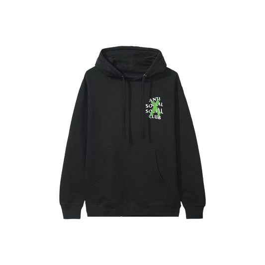 Anti Social Social Club Cancelled Remix Hoodie Black Front