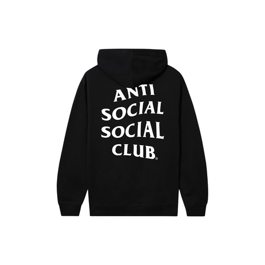 Anti Social Social Club Classic Mind Games Hoodie Black Back