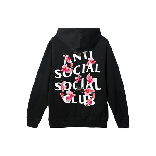 Anti Social Social Club Kkoch Hoodie Black Back