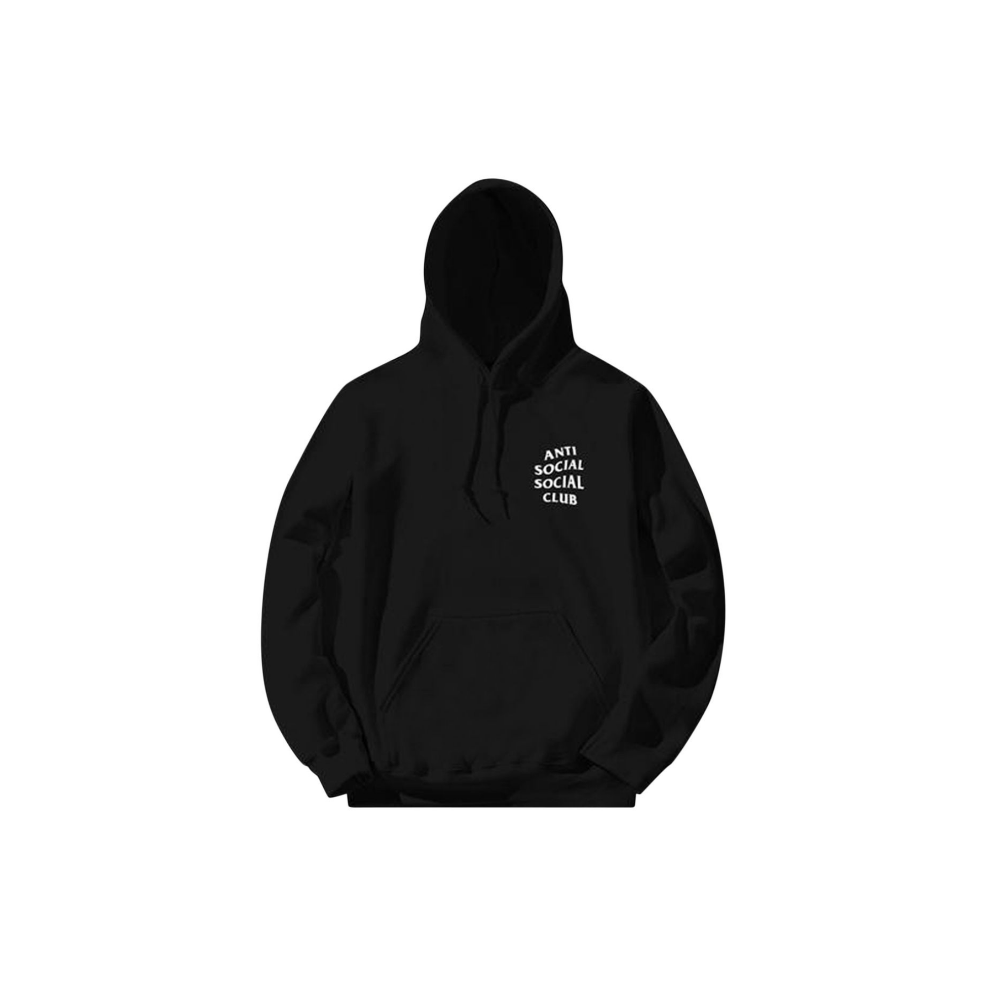 Anti Social Social Club Kkoch Hoodie Black Front