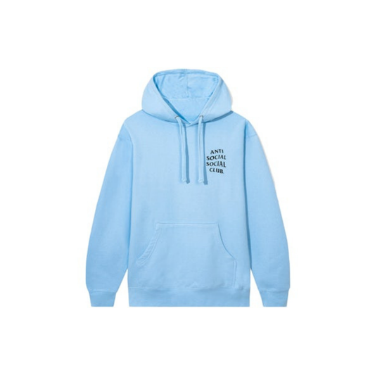 Anti Social Social Club Kkoch Hoodie Blue Front