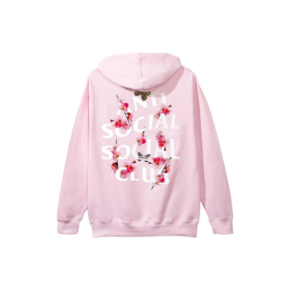 Anti Social Social Club Kkoch Hoodie Pink Back