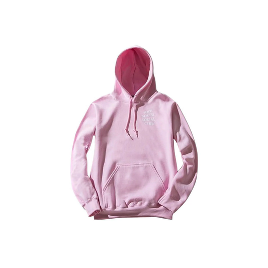 Anti Social Social Club Kkoch Hoodie Pink Front