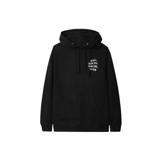 Anti Social Social Club Riceroni Hoodie Black Front
