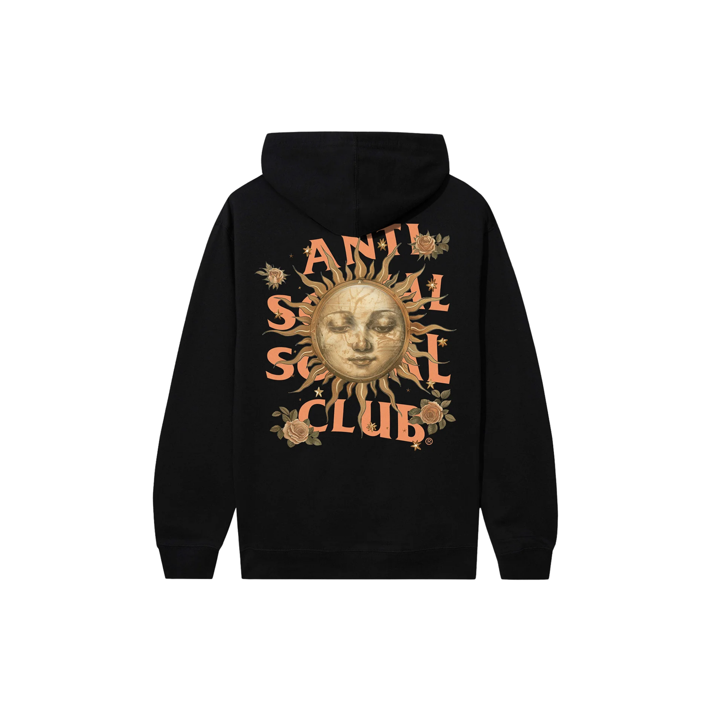 Anti Social Social Club Solis Hoodie Black SS24 Back
