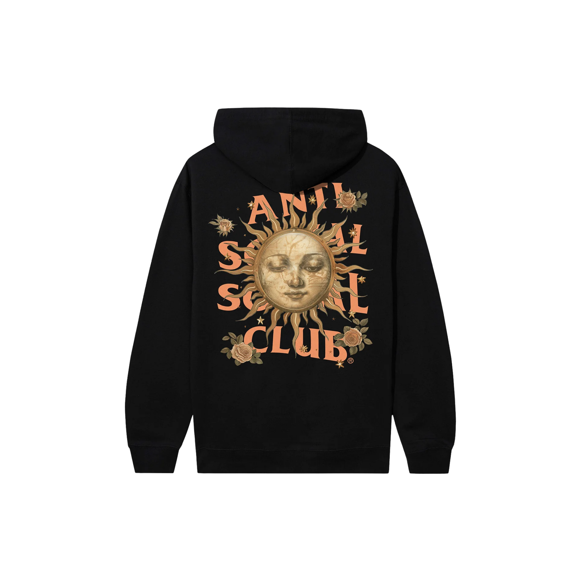 Anti Social Social Club Solis Hoodie Black SS24 Back