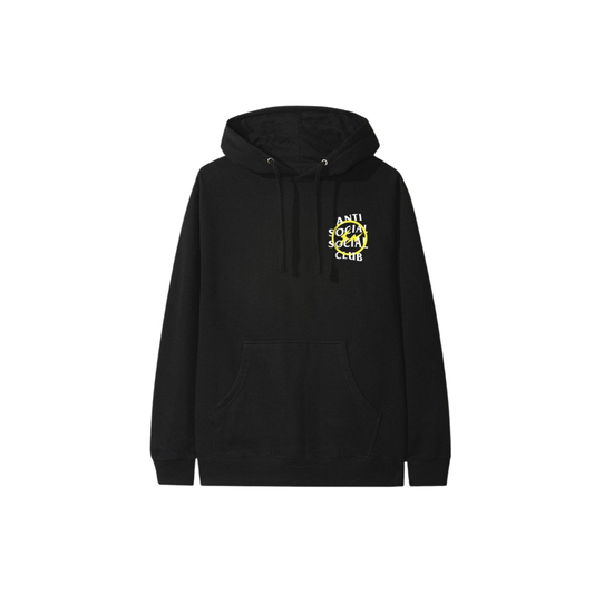 Anti Social Social Club x Fragment Yellow Bolt Hoodie Front