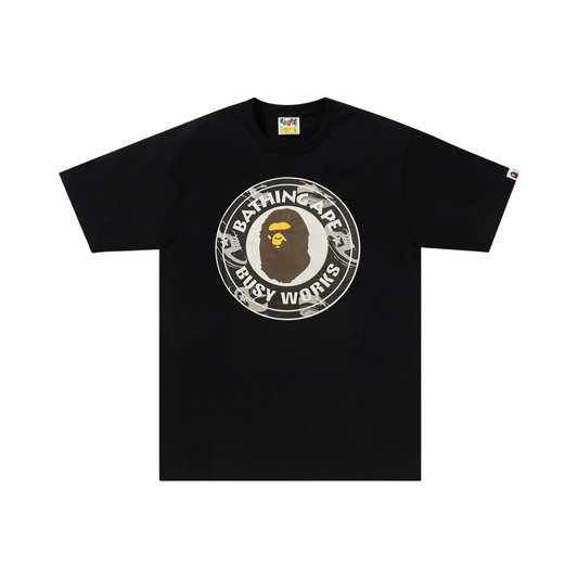 BAPE Busy Works Tee Black Front