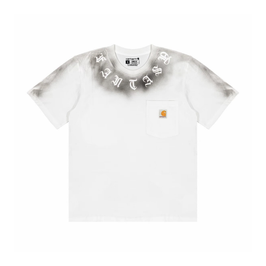 Carhartt Gothic Pocket Tee White Front