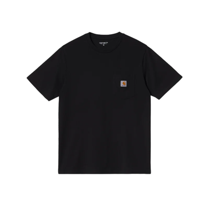 Carhartt K87 Heavyweight Pocket Tee Black Front