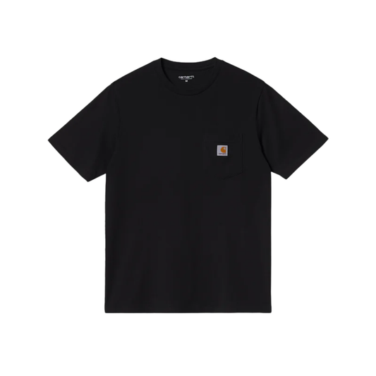 Carhartt K87 Heavyweight Pocket Tee Black Front