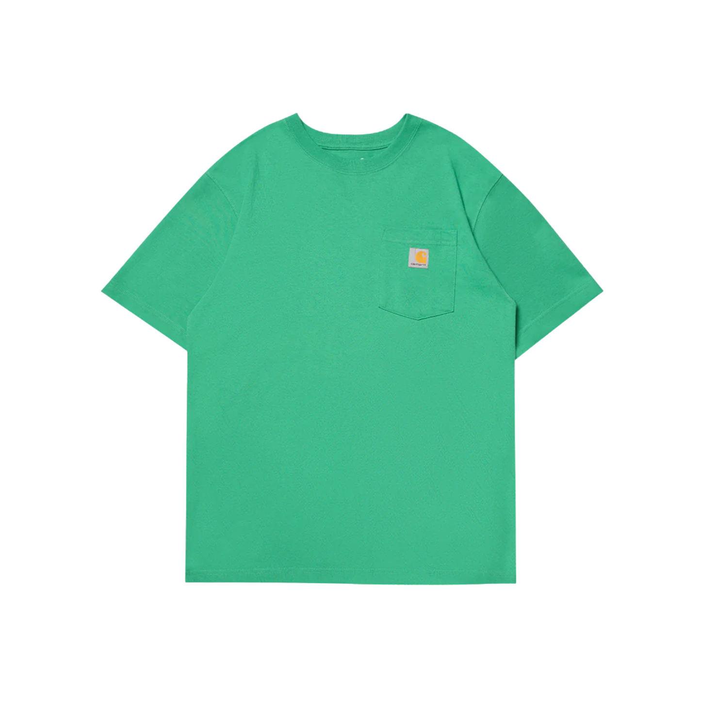 Carhartt K87 Heavyweight Pocket Tee Malachite Front