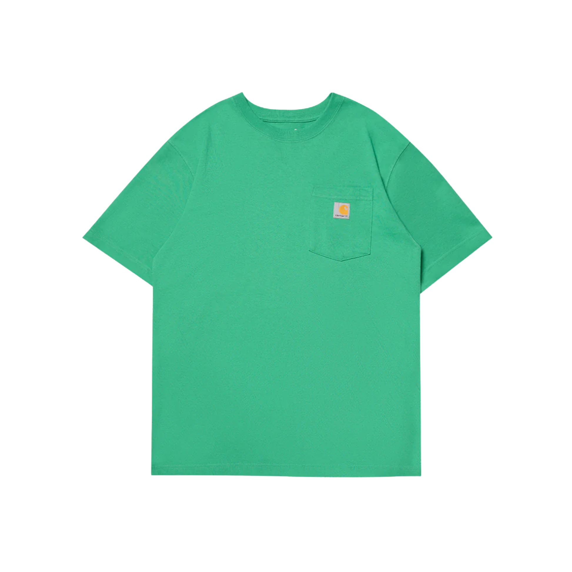 Carhartt K87 Heavyweight Pocket Tee Malachite Front