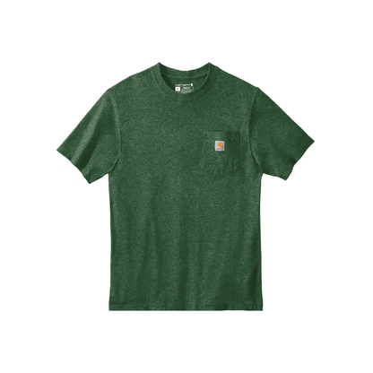Carhartt K87 Heavyweight Pocket Tee North Woods Heather Front
