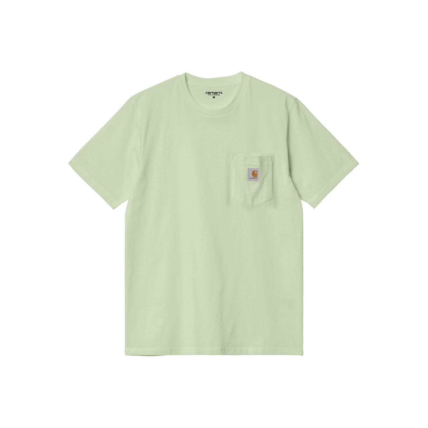 Carhartt K87 Heavyweight Pocket Tee Tender Green Front