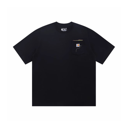 Carhartt Little Wasp Pocket Tee Black Front