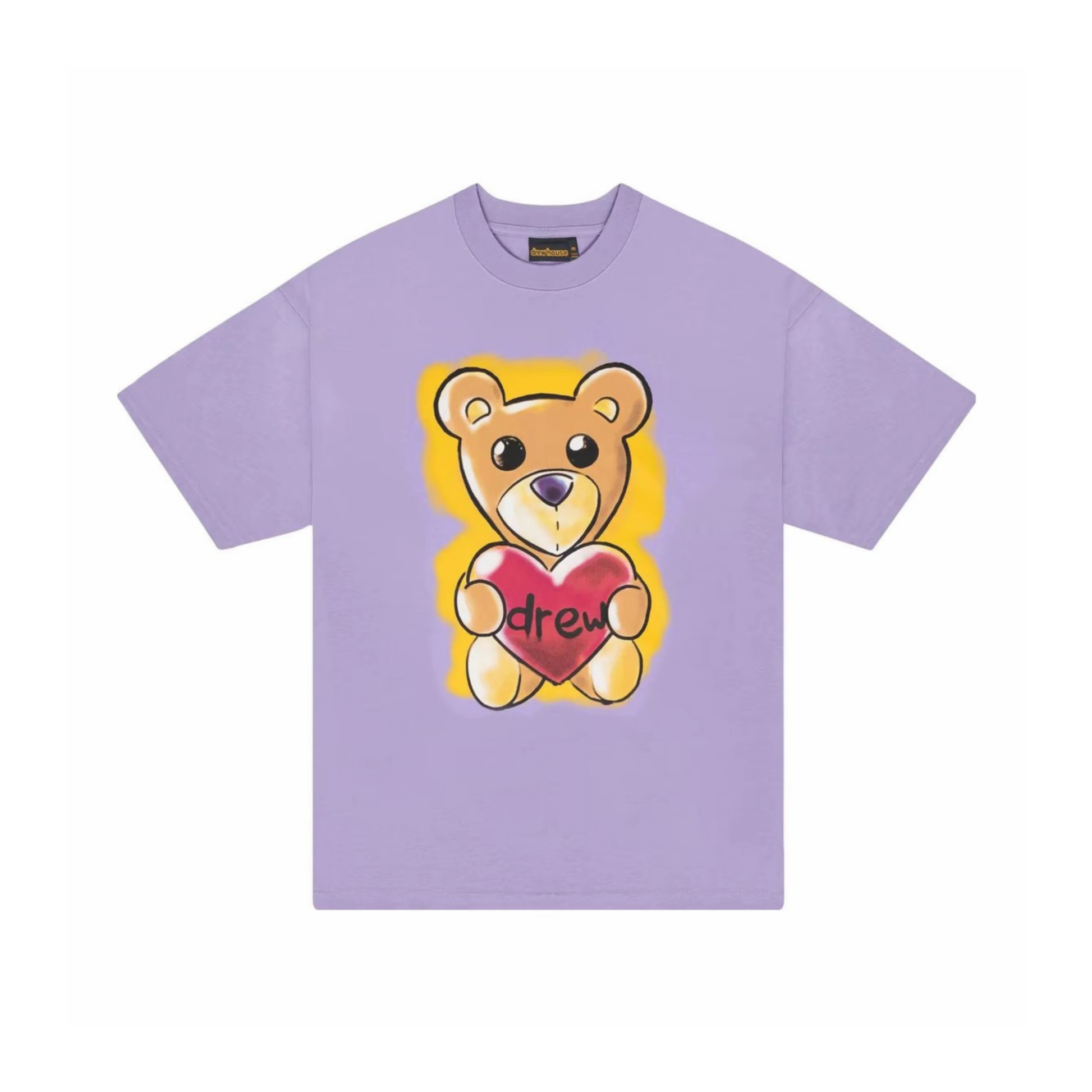 Drew House Airbrush Theodore SS Tee Lavender Front