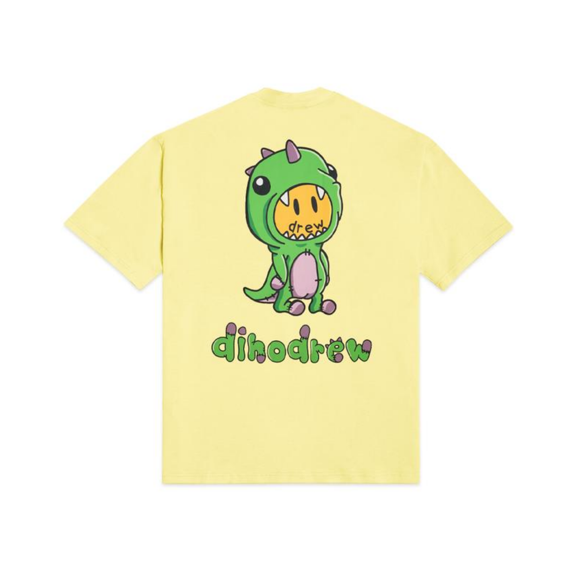 Drew House Back Dinodrew Tee Yellow Back