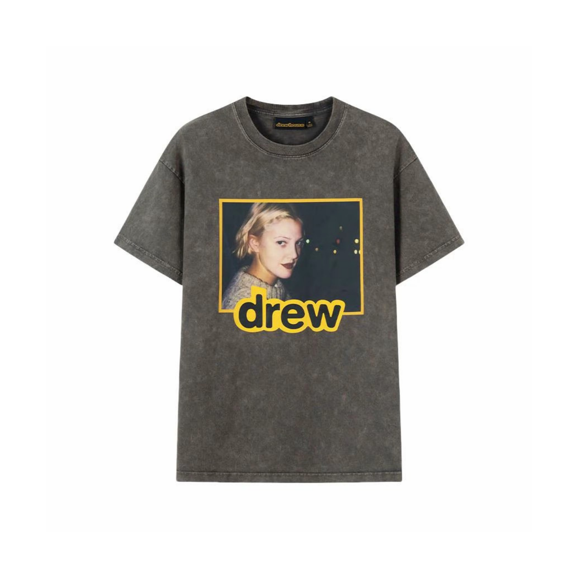 Drew House DB Portrait Tee Black AW25 Front