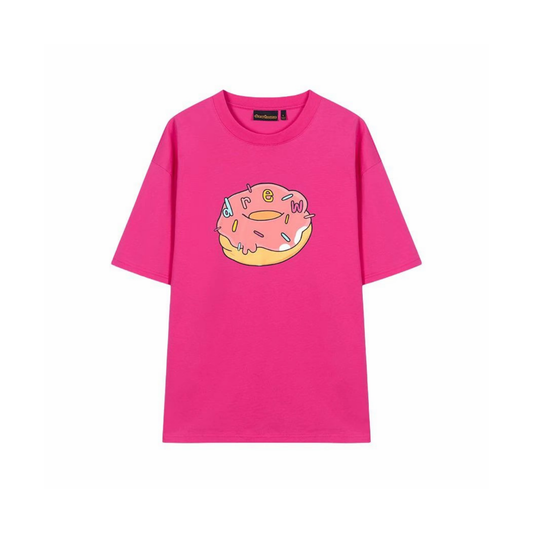 Drew House Donut SS Tee Magenta SS25 Front