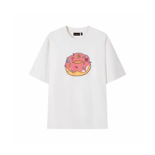 Drew House Donut SS Tee White SS25 Front