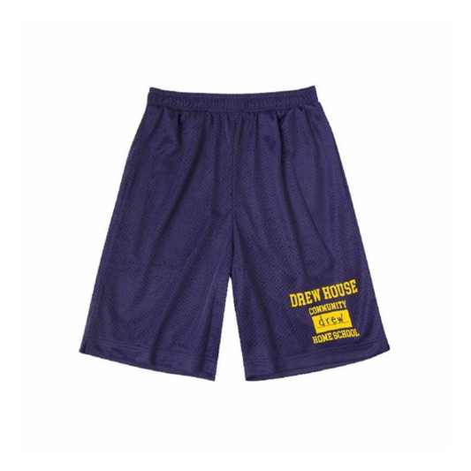 Drew House Homeschool Mesh Shorts Navy Front
