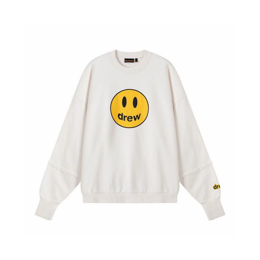 Drew House Mascot Crewneck White Front