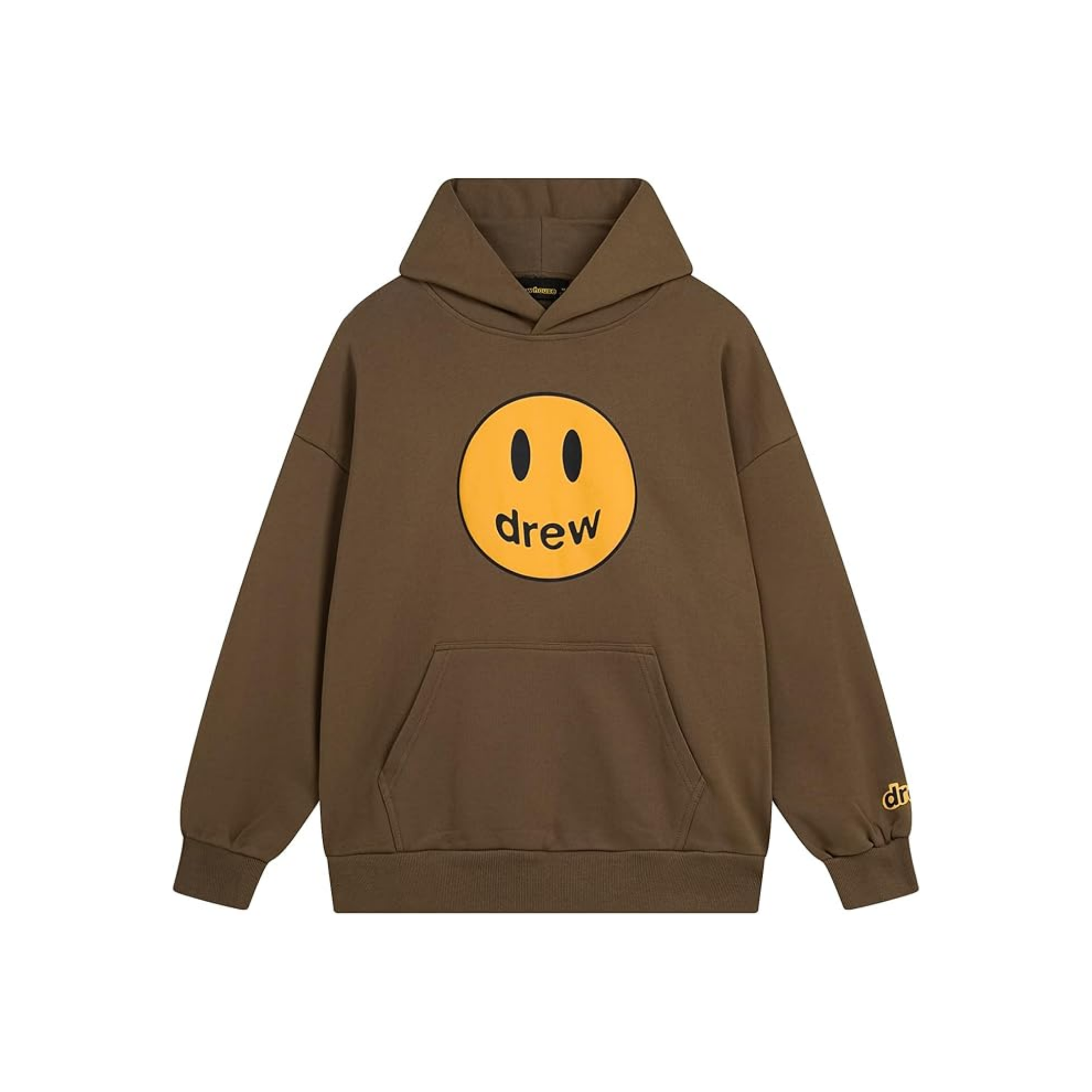 Drew House Mascot Oversized Hoodie Brown Front