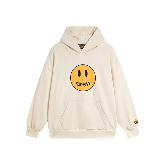 Drew House Mascot Oversized Hoodie Cream Front