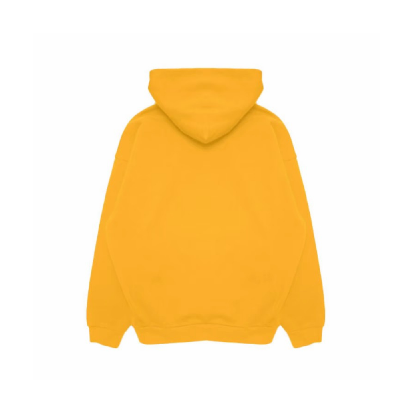Drew House Mascot Oversized Hoodie Golden Yellow Back