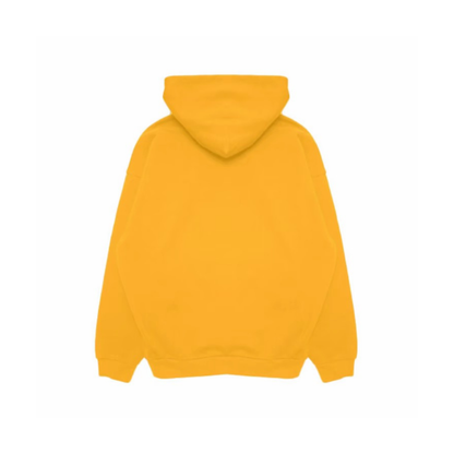Drew House Mascot Oversized Hoodie Golden Yellow Back