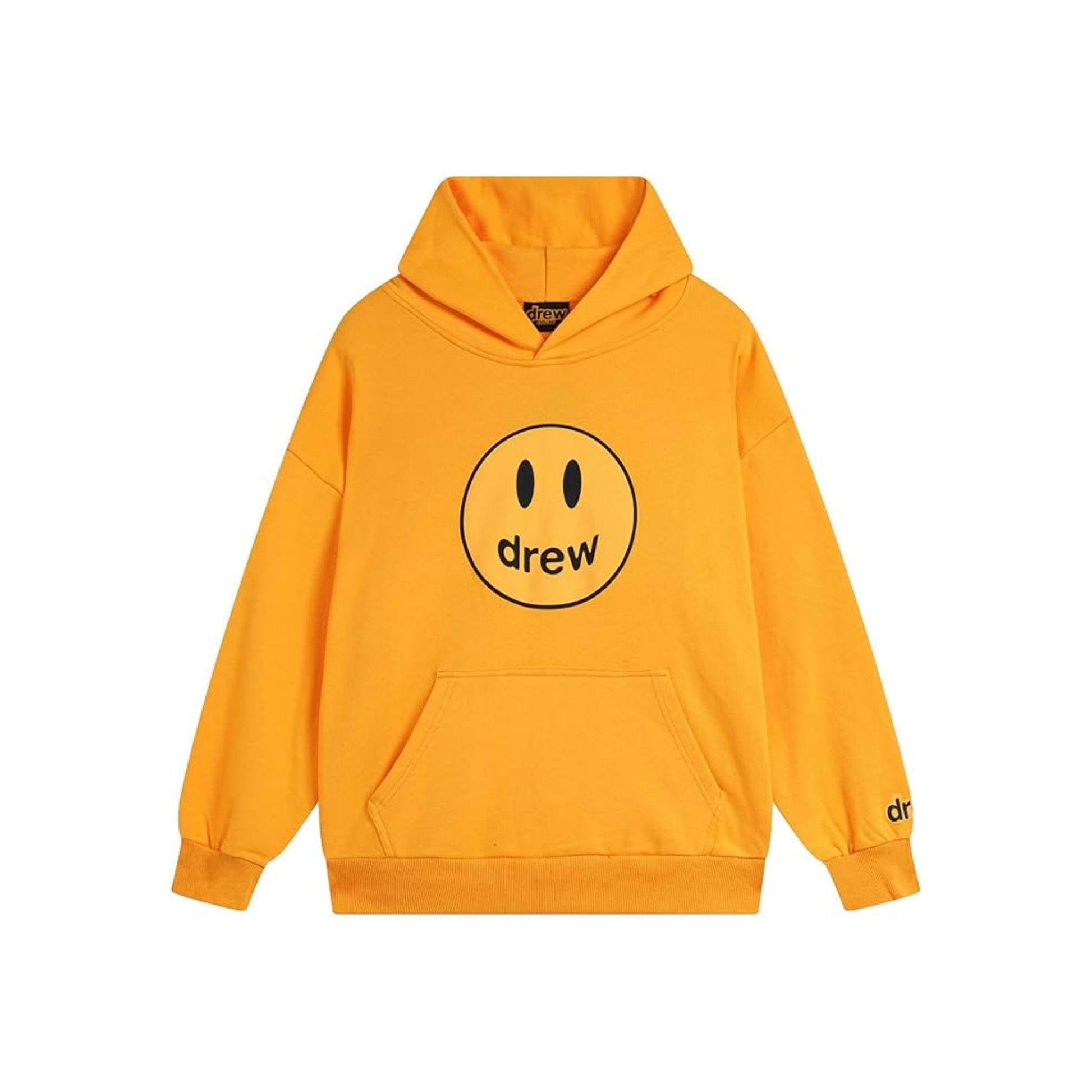 Drew House Mascot Oversized Hoodie Golden Yellow Front