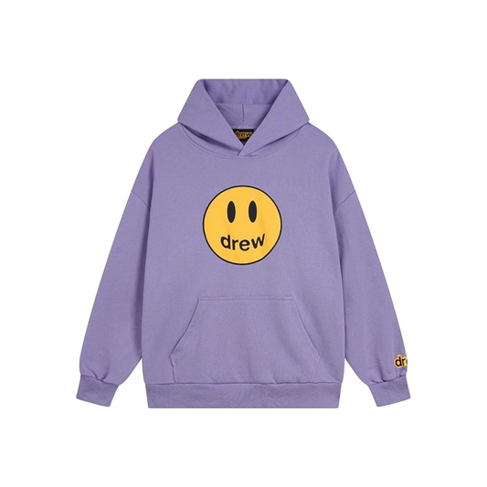 Drew House Mascot Oversized Hoodie Lavender Front