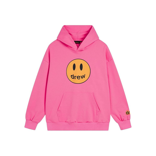 Drew House Mascot Oversized Hoodie Pink Front