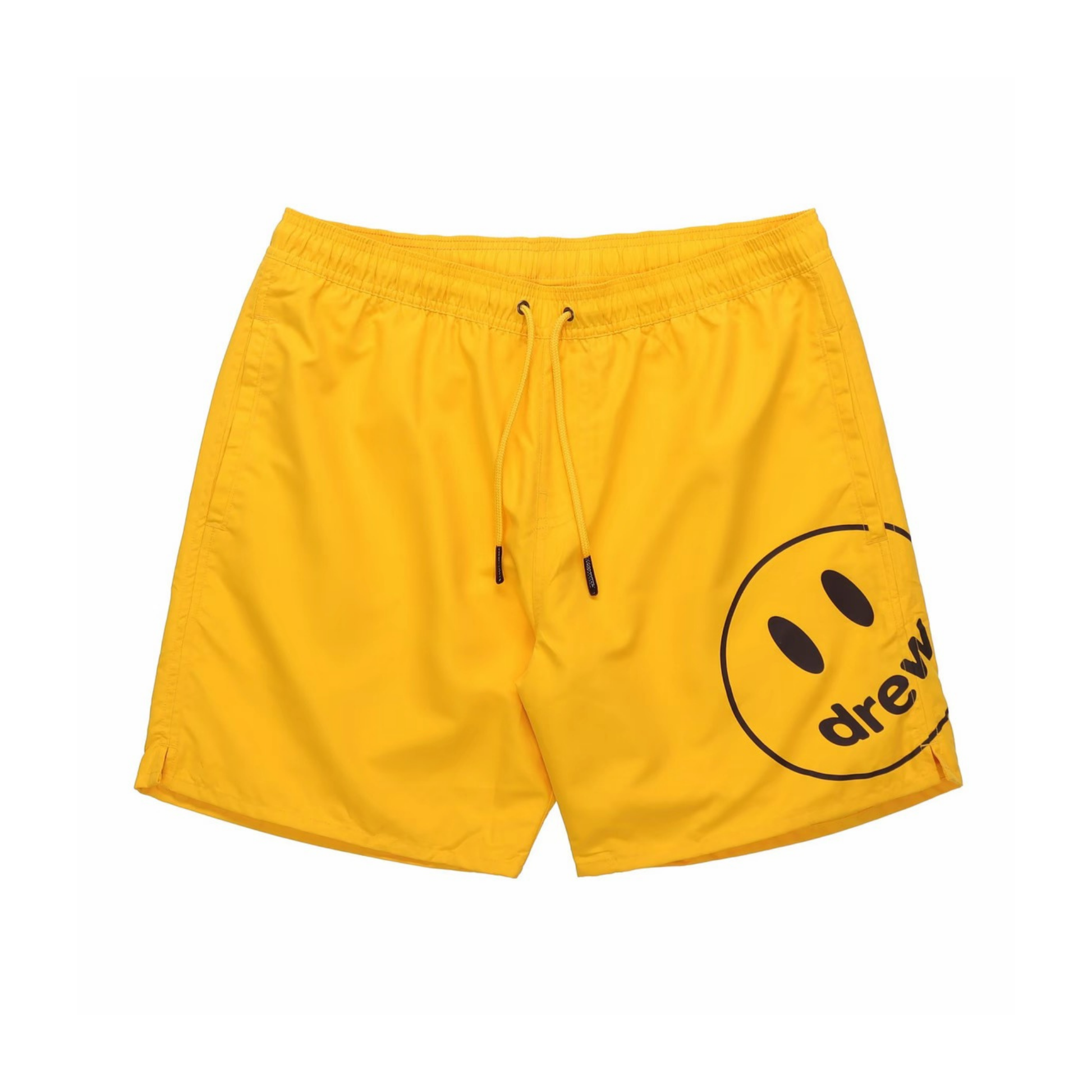 Drew House Mascot Pool Shorts Golden Yellow Front