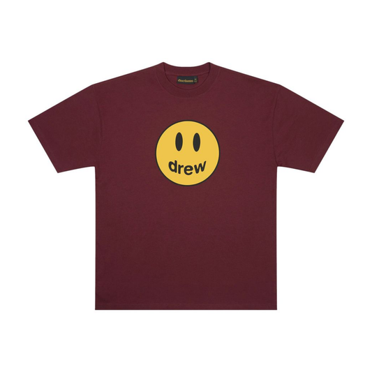Drew House Mascot Tee Burgundy Front