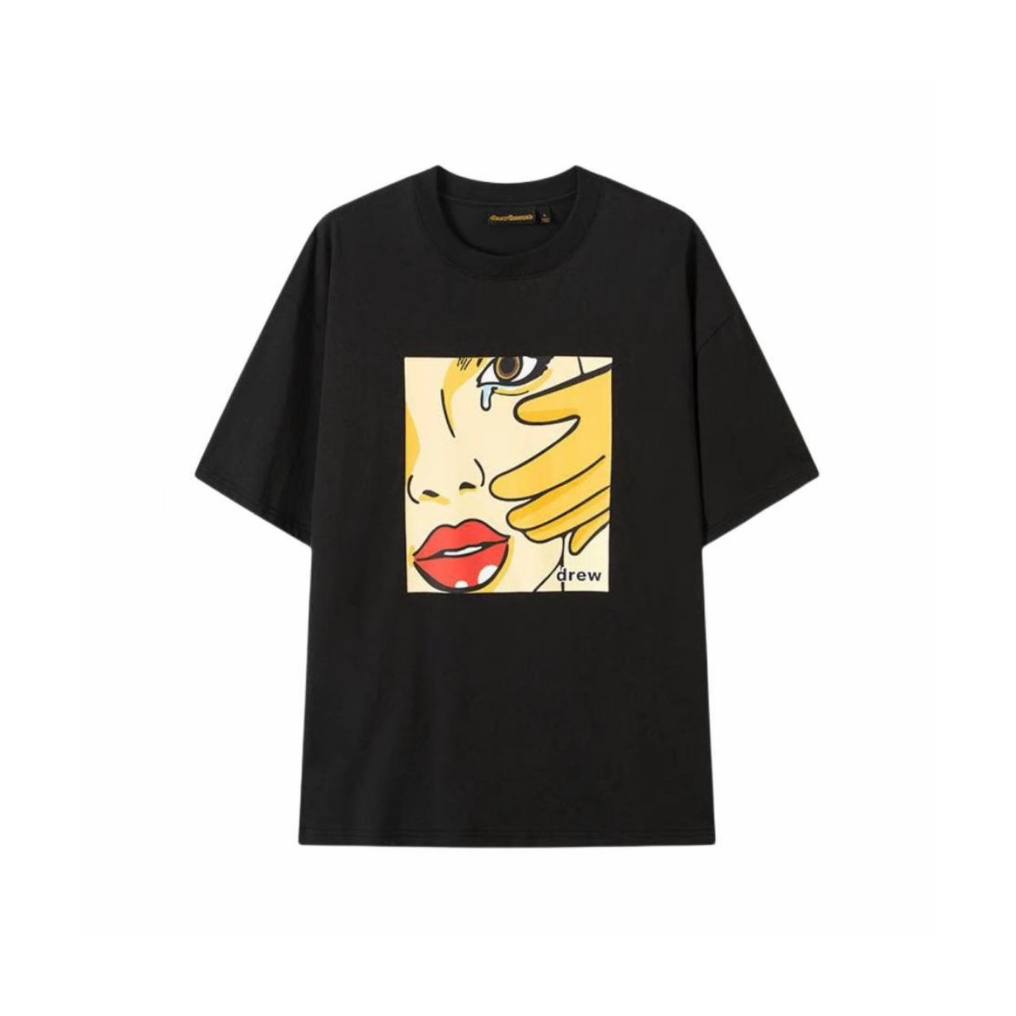 Drew House No Tears Tee Black SS25 Front