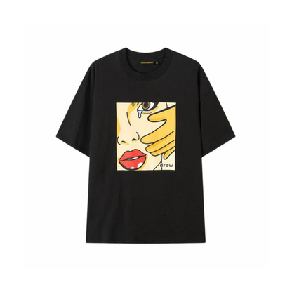 Drew House No Tears Tee Black SS25 Front