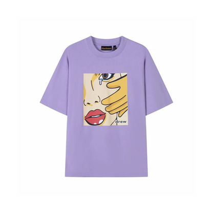 Drew House No Tears Tee Lavender SS25 Front