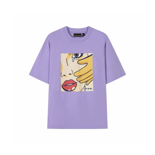Drew House No Tears Tee Lavender SS25 Front