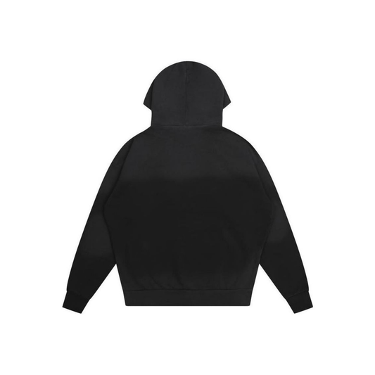 Drew House Scribble Boxy Hoodie Faded Black Back