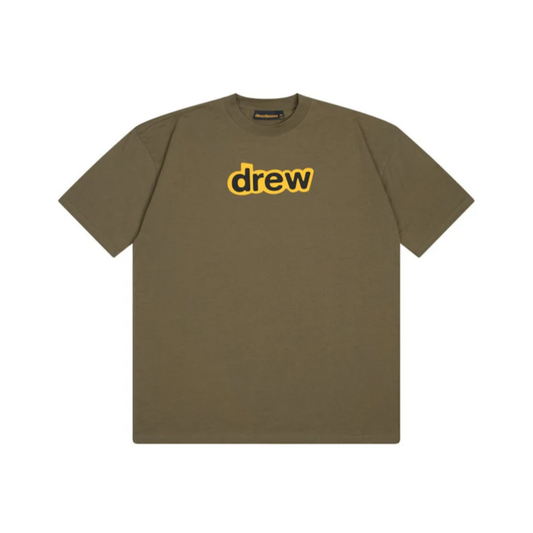 Drew House Secret SS Tee Midnight Olive Front