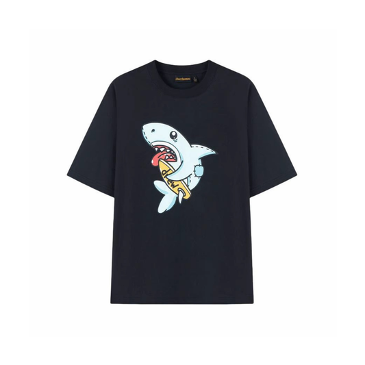Drew House Shark Tee Black SS25 Front